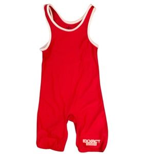 Red Exact Sports Wrestling Singlets Adult XS (Unisex)
